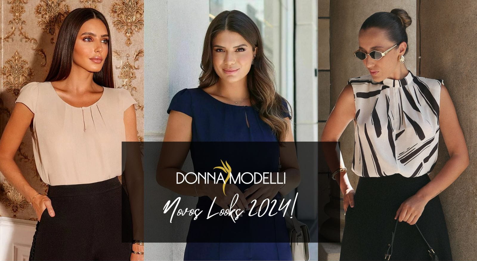 Moda Feminina Donna Modelli: Novidades Janeiro 2024.