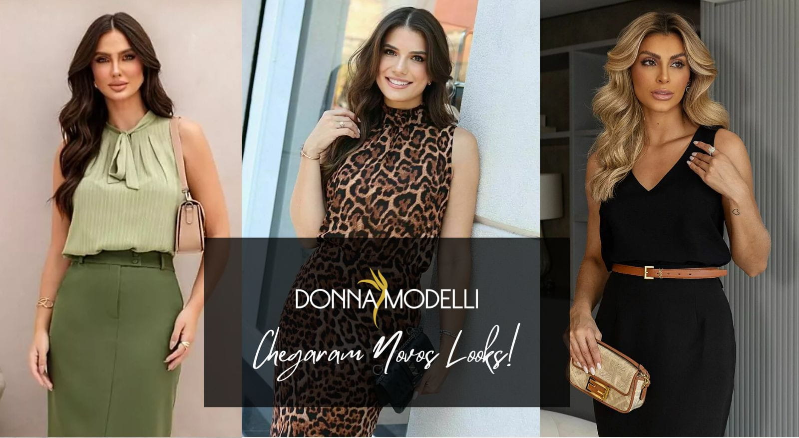 Moda Feminina Donna Modelli: Novidades Março 2024.